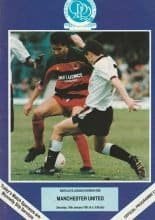 Queens Park Rangers v Manchester United 19-Jan-1991