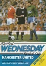 Sheffield Wednesday v Manchester United  21-Mar-1987