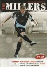 Rotherham United v Millwall 30-Sep-2006