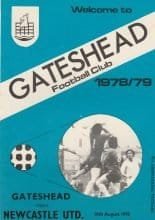 Gateshead v Newcastle United   10-Aug-1978