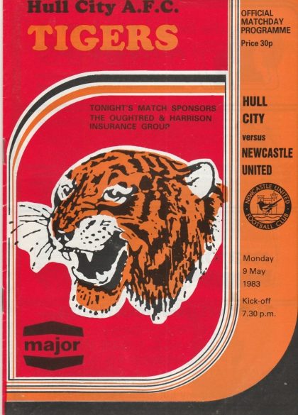 Hull City v Newcastle United 09-May-1983