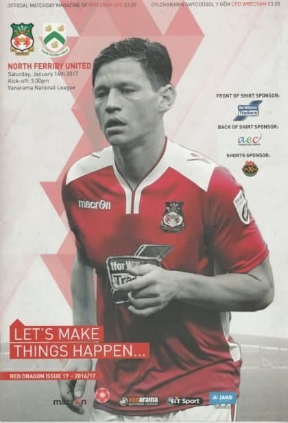 Wrexham v North Ferriby United 14-Jan-2017