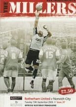 Rotherham United v Norwich City  19-Sep-2006