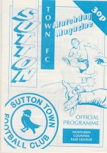 Sutton Town v Notts County  1991-92