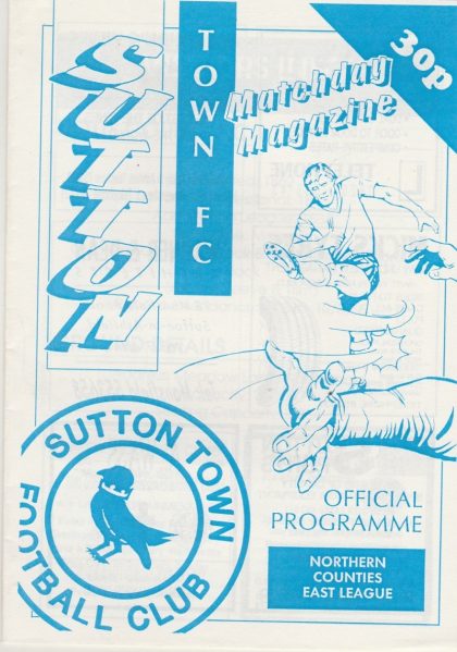 Sutton Town v Notts County  1991-92