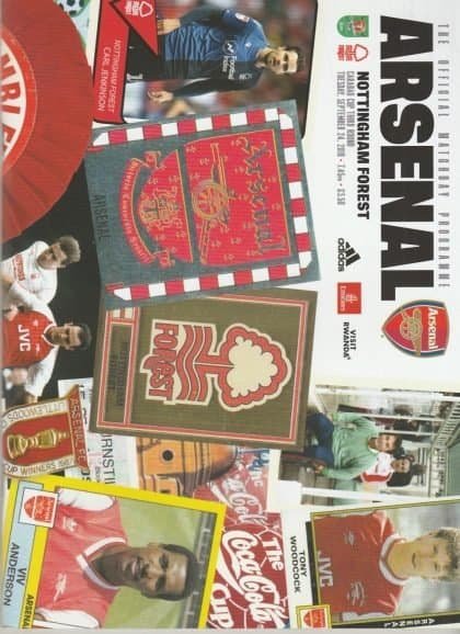 Arsenal v Nottingham Forest 24-Sep-2019