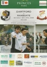 Dartford v Ramsgate  18-Apr-2009