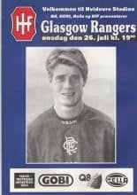 Hvidovre v Glasgow Rangers  26-Jul-1994