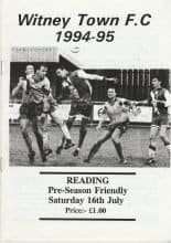 Witney Town v Reading  16-Jul-1994