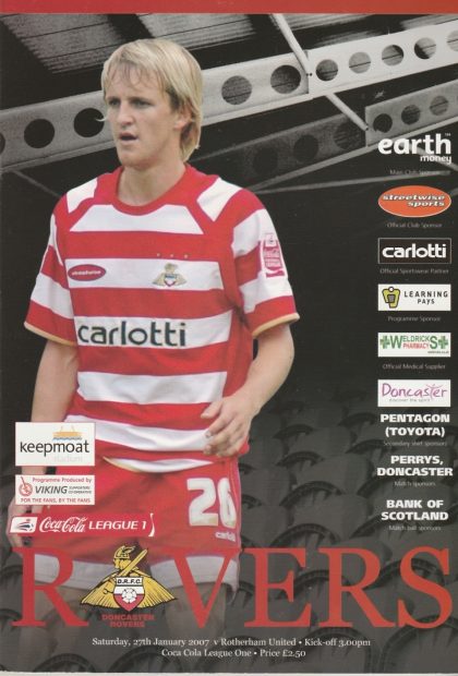 Doncaster Rovers v Rotherham United 27-Jan-2007