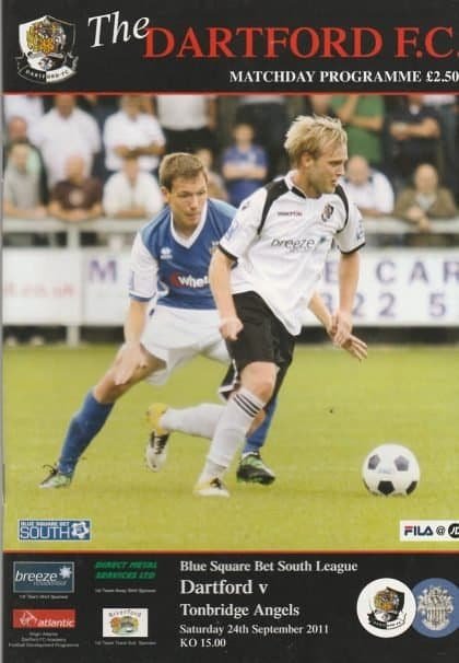 Dartford v Tonbridge Angels  24-Sep-2011