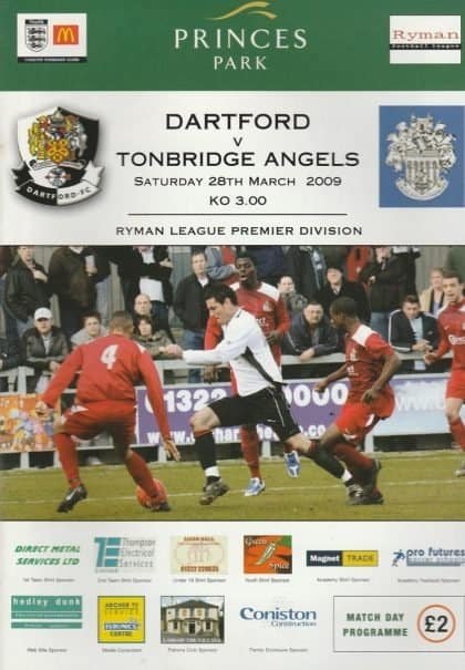 Dartford v Tonbridge Angels  28-Mar-2009