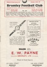 Bromley v Tooting & Mitcham 26-Dec-1956