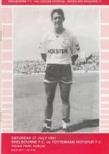 Shelbourne v Tottenham Hotspur 27-Jul-1991