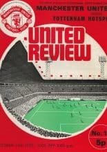 Manchester United v Tottenham Hotspur 28-Oct-1972