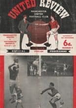 Manchester United v Tottenham Hotspur 09-Nov-1963