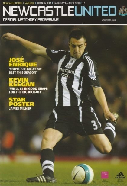 Newcastle United v Valencia   09-Aug-2008