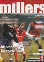 Rotherham United v Walsall  04-Mar-2003