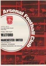 Watford v Manchester United 10-Apr-1970
