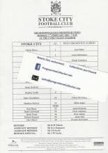Stoke City Reserves v West Bromwich Albion Reserves  07-Feb-2000