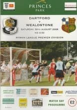 Dartford v Wealdstone  30-Aug-2008
