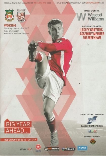Wrexham v Woking 07-Jan-2017