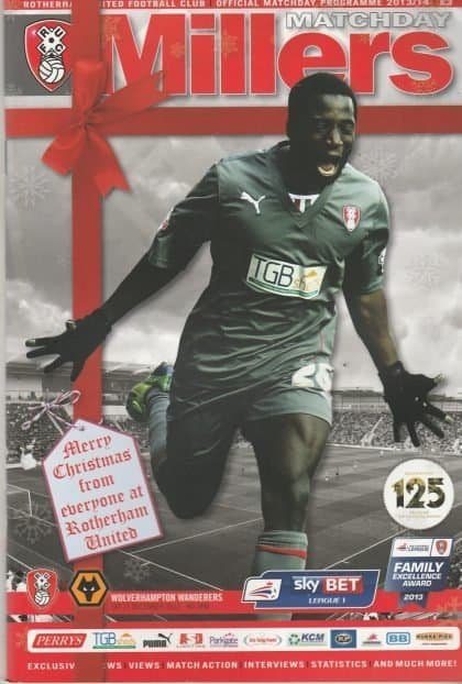 Rotherham United v Wolverhampton Wanderers  21-Dec-2013