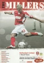 Rotherham United v Yeovil Town  02-Dec-2006