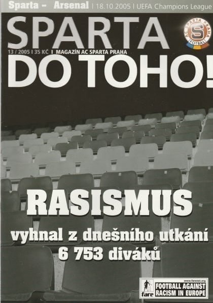 Sparta Prague v Arsenal  18-Oct-2005