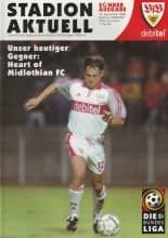 VFB Stuttgart v Heart of Midlothian 14-Sep-2000