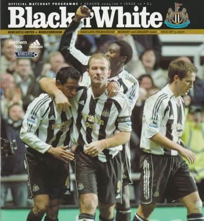 Newcastle United v Middlesbrough 02-Jan-2006