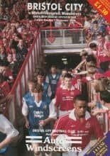 Bristol City v Wolverhampton Wanderers  01-Nov-1994