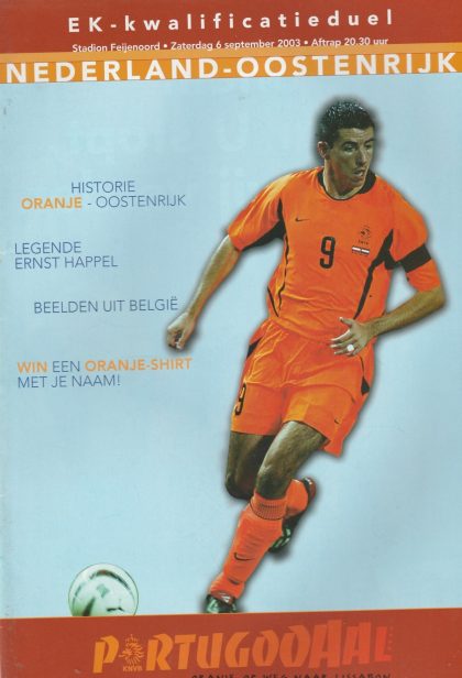 Holland v Austria  06-Sep-2003