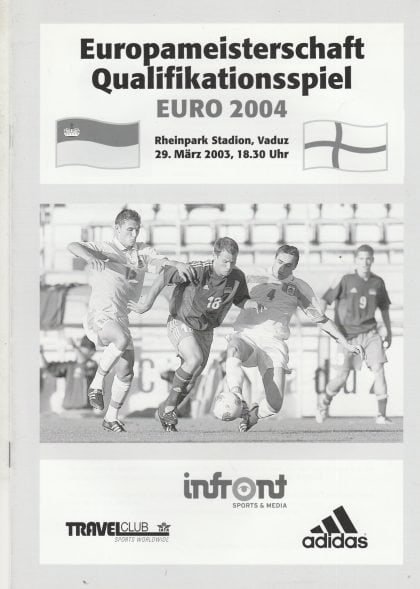 Liechtenstein v England  29-Mar-2003
