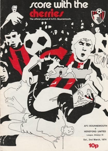 AFC Bournemouth v Hereford United 02-Mar-1974