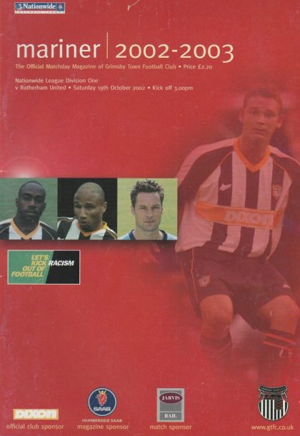 Grimsby Town v Rotherham United 19-Oct-2002