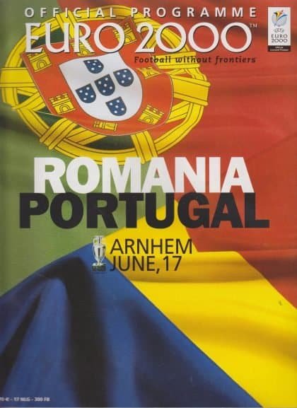 Romania v Portugal  17-Jun-2000