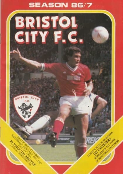 Bristol City v Port Vale 20-Apr-1987