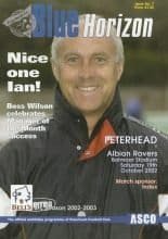 Peterhead v Albion Rovers 19-Oct-2002