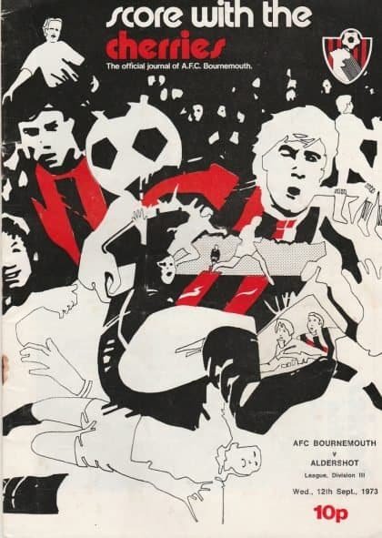 AFC Bournemouth v Aldershot  12-Sep-1973