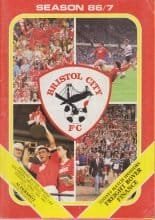 Bristol City v Aldershot 14-Apr-1987