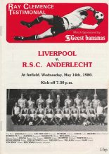 Liverpool v Anderlecht 14-May-1980