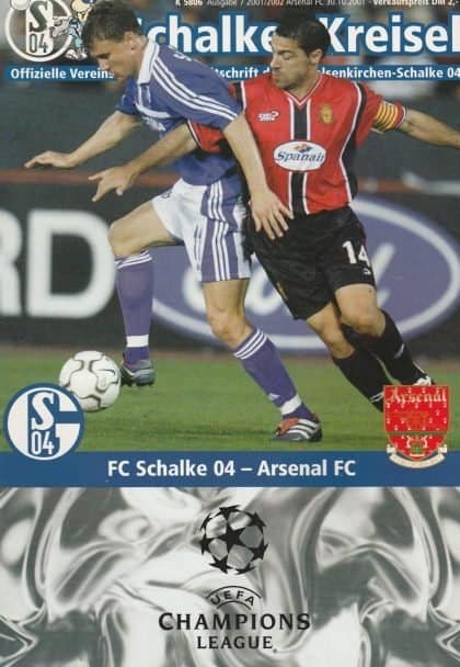 Schalke 04 v Arsenal  30-Oct-2001