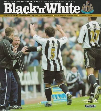 Newcastle United v Birmingham City 05-Nov-2005