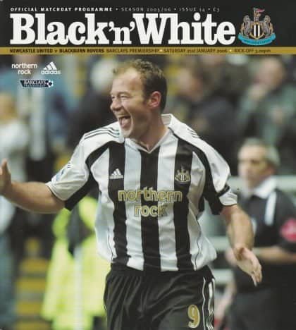 Newcastle United v Blackburn Rovers 21-Jan-2006