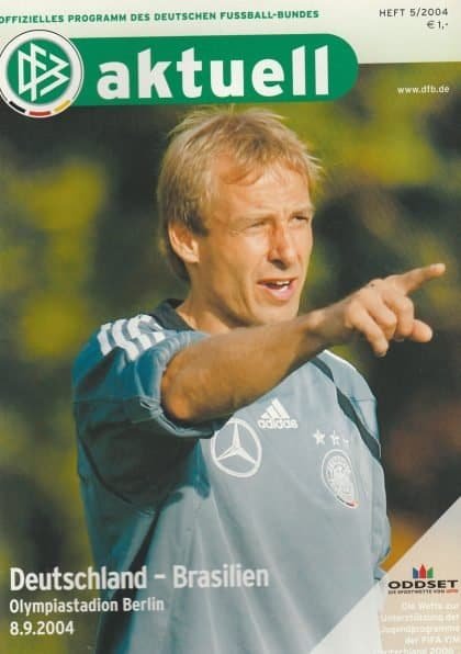 Germany v Brazil 08-Sep-2004