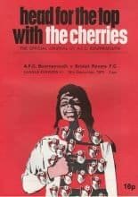 AFC Bournemouth v Bristol Rovers 16-Dec-1972