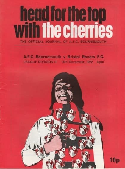 AFC Bournemouth v Bristol Rovers 16-Dec-1972