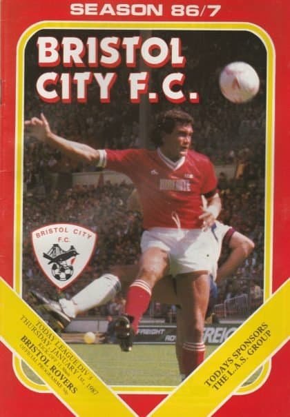 Bristol City v Bristol Rovers 01-Jan-1987