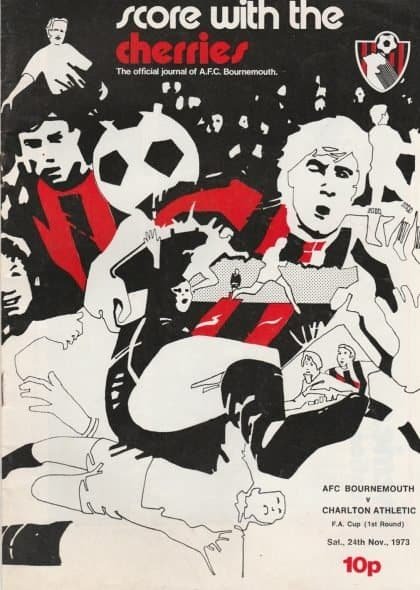 AFC Bournemouth v Charlton Athletic 24-Nov-1973